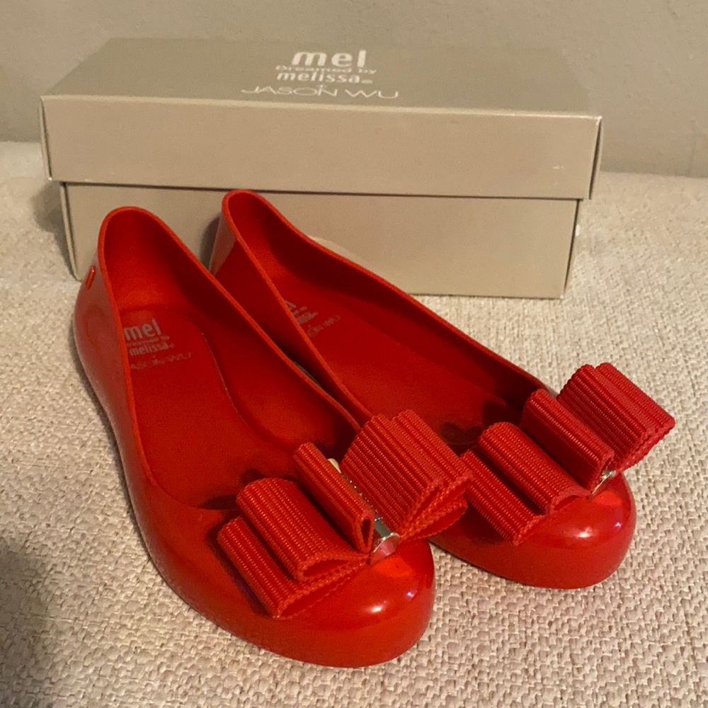 Red Jelly Shoes